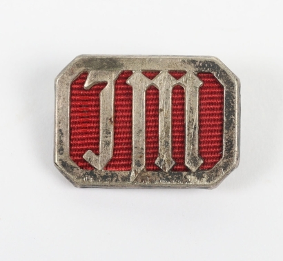 German Female Hitlerjugend &ldquo;JM&rdquo; Proficiency badge by Karl Wurster, Markneukirchen