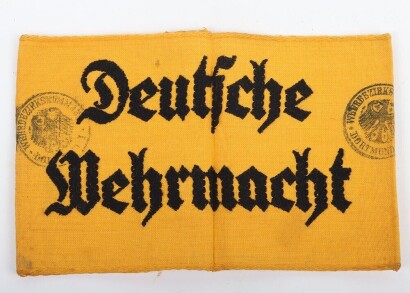 WW2 Deutsche Wehrmacht Armband