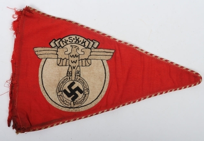 Third Reich NSKK Cloth Pennant