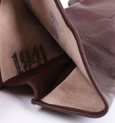Pair of WW2 German Luftwaffe Flying Gloves - 3
