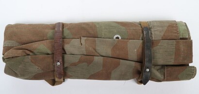 WW2 German Splinter Pattern Camouflaged Poncho,