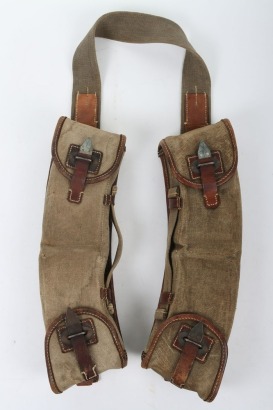 WW2 German Wehrmacht / Waffen SS MG13 Pouches and Magazines Set