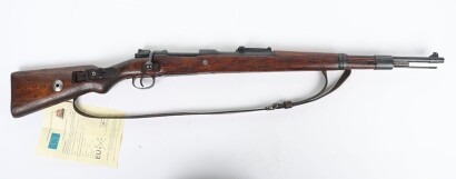 WW2 German K98 Rifle and Sling 'bcd' 1943, Deactivated.