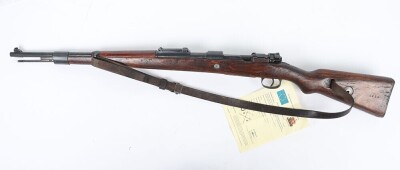 WW2 German K98 Rifle and Sling 'bcd' 1943, Deactivated. - 2
