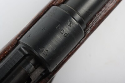 WW2 German K98 Rifle and Sling 'bcd' 1943, Deactivated. - 8