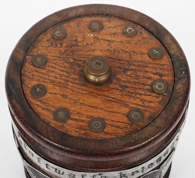 WW2 Luftwaffe Pilots Souvenir Jar of Oberleutnant Franz von Werra. - 5
