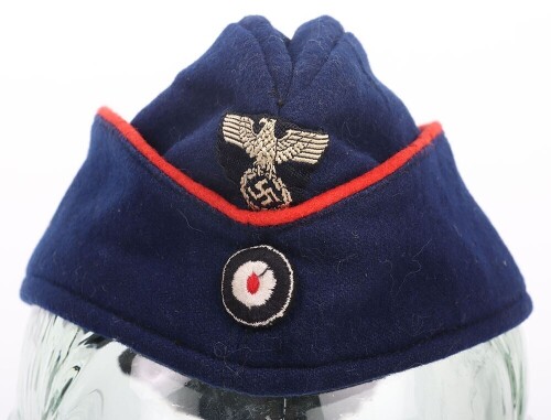 WW2 German Postal Section Overseas / Side Cap