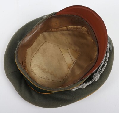 WW2 German Cavalry Officers Peaked Cap - 10