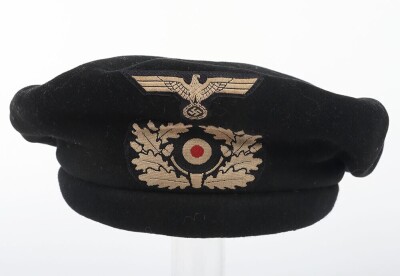 WW2 German Panzer Beret - 2