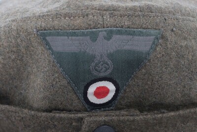 WW2 German M43 Field Service Cap. - 4