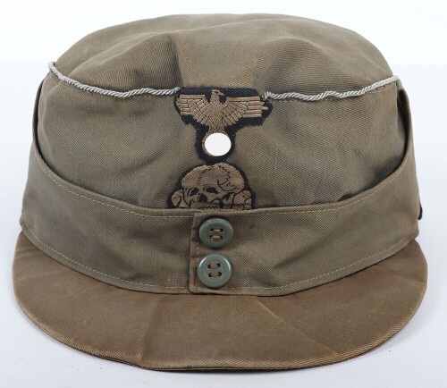 Scarce Italian Made Waffen-SS Officers M-43 Field Cap