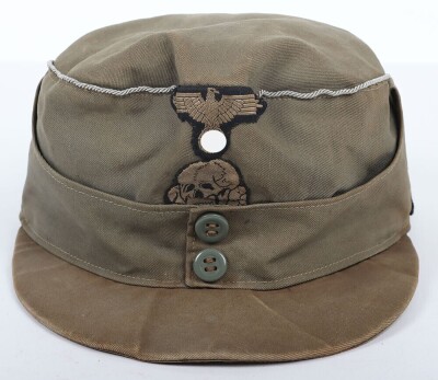 Scarce Italian Made Waffen-SS Officers M-43 Field Cap