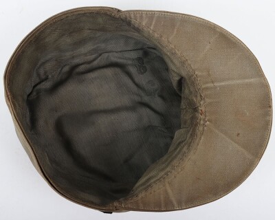 Scarce Italian Made Waffen-SS Officers M-43 Field Cap - 7