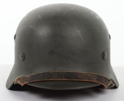 Waffen-SS Double Decal Steel Combat Helmet - 3
