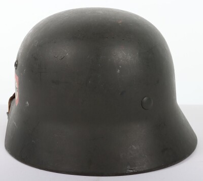 Waffen-SS Double Decal Steel Combat Helmet - 6