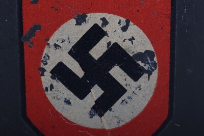 Waffen-SS Double Decal Steel Combat Helmet - 16