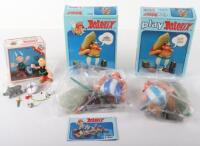 Three Boxed Vintage 1980s Asterix sets