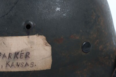 WW2 German Armed Forces M-42 USA Post Home Steel Helmet - 7