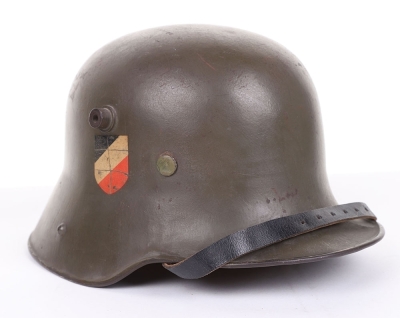 WW2 German Army M-18 Tranistional Double Decal Steel Helmet - 2