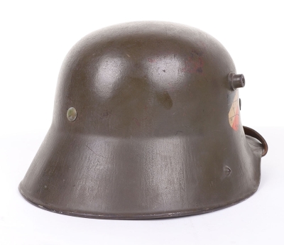 WW2 German Army M-18 Tranistional Double Decal Steel Helmet - 6