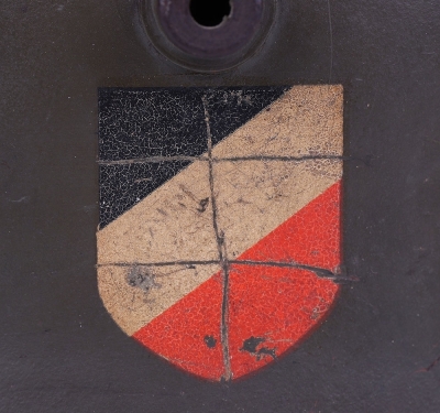 WW2 German Army M-18 Tranistional Double Decal Steel Helmet - 9