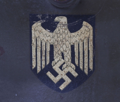 WW2 German Army M-18 Tranistional Double Decal Steel Helmet - 13