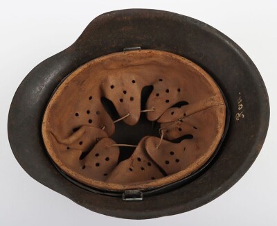 WW2 German Army (Heer) M-42 Steel Combat Helmet - 10
