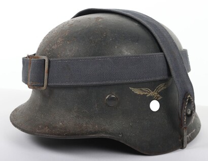 WW2 German Luftwaffe Steel Combat Helmet