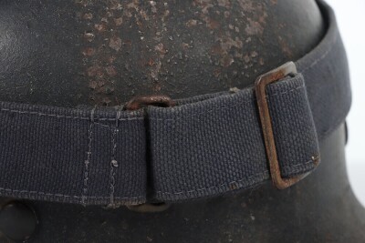 WW2 German Luftwaffe Steel Combat Helmet - 6