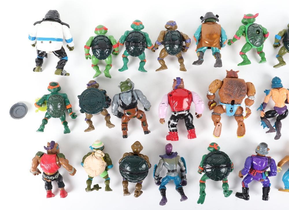 Collection of 1980s & 90s Vintage playmates Teenage Mutant Ninja Turtles  figures