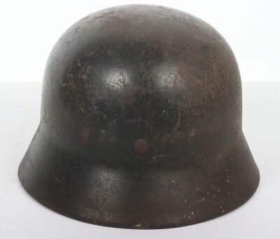 WW2 German Luftwaffe M-40 Steel Combat Helmet - 5