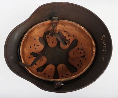 WW2 German Luftwaffe M-40 Steel Combat Helmet - 6