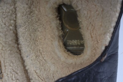 WW2 German Luftwaffe LKpW101 Leather Flying Helmet - 11