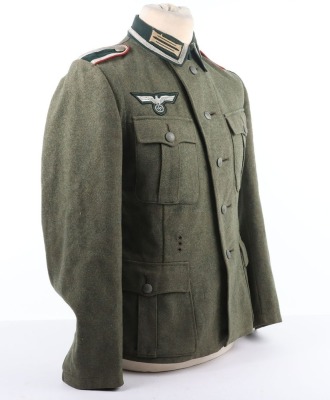 WW2 German Army (Heer) M36 Combat Tunic - 3