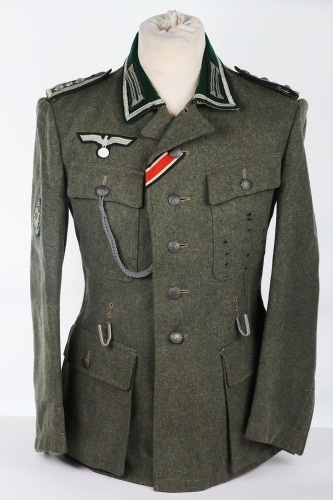 WW2 German Army M36 Mountain Troopers (Gebirgsj&auml;ger) Oberfeldwebel Combat Tunic