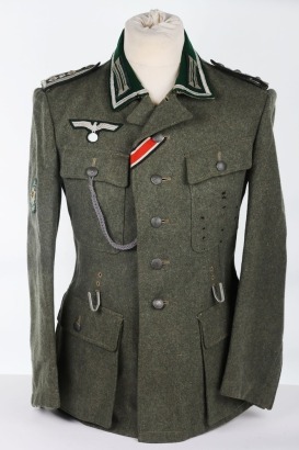 WW2 German Army M36 Mountain Troopers (Gebirgsj&auml;ger) Oberfeldwebel Combat Tunic