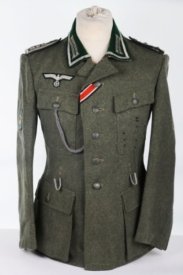 WW2 German Army M36 Mountain Troopers (Gebirgsj&auml;ger) Oberfeldwebel Combat Tunic - 2