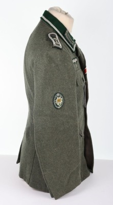 WW2 German Army M36 Mountain Troopers (Gebirgsj&auml;ger) Oberfeldwebel Combat Tunic - 6