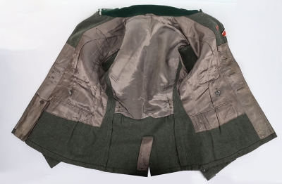 WW2 German Army M36 Mountain Troopers (Gebirgsj&auml;ger) Oberfeldwebel Combat Tunic - 11