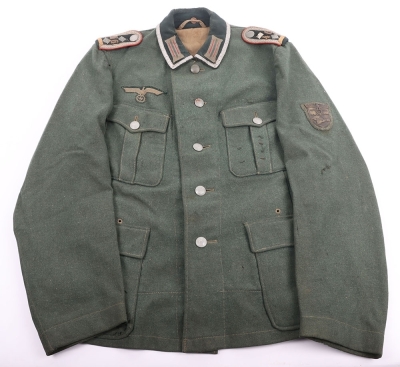 WW2 German Army M-40 Pattern Combat Tunic - 2