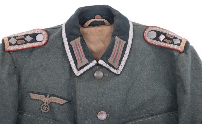 WW2 German Army M-40 Pattern Combat Tunic - 3