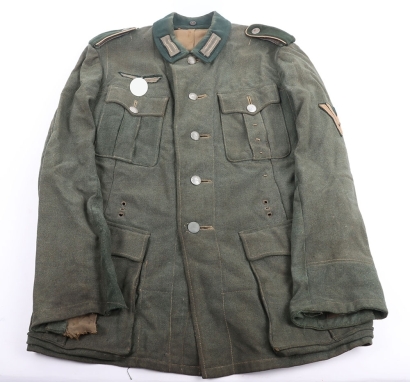 WW2 German Army M40 Pattern Obergefreiter Combat Tunic