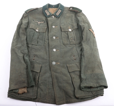 WW2 German Army M40 Pattern Obergefreiter Combat Tunic - 2