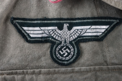 WW2 German Army Summer Weight Panzerjager Officers Combat Tunic - 11