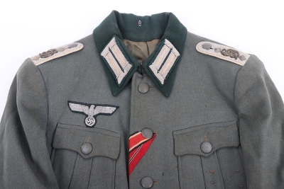 WW2 German Army Grossdeutschland Officers Combat Tunic - 4