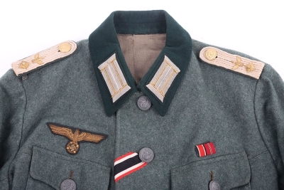WW2 German Kriegsmarine Coastal Artillery Officers Tunic. - 3