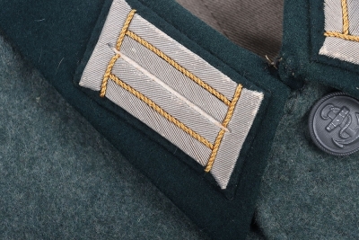 WW2 German Kriegsmarine Coastal Artillery Officers Tunic. - 6