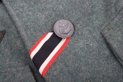 WW2 German Kriegsmarine Coastal Artillery Officers Tunic. - 7