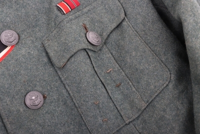 WW2 German Kriegsmarine Coastal Artillery Officers Tunic. - 8