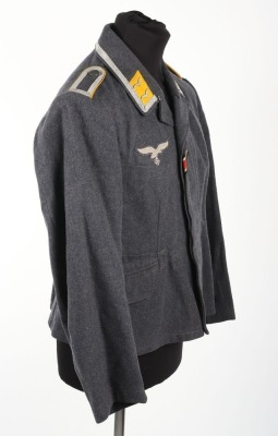 WW2 German Luftwaffe Flight Section NCO's Flieger Blouse Tunic - 3